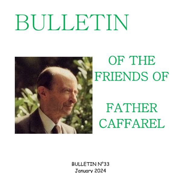 Father Caffarel Bulletin no 33 cover-1
