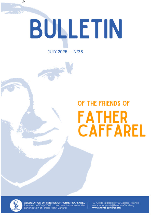 Father Caffarel Bulletin no 38 Cover
