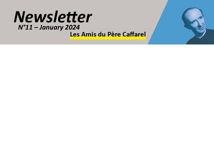 Father Caffarel Newsletter no 11 cover-1