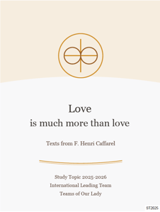 2025-26 Love is much more than love - cover