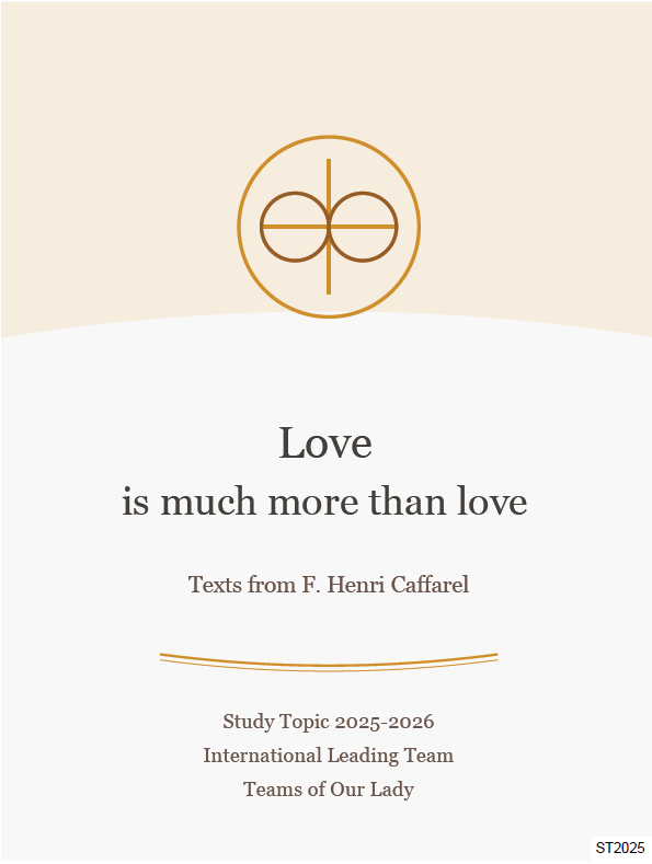 2025-26 Love is much more than love - cover